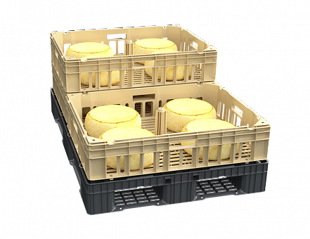 Ящик для созревания сыра (800х600х175) Ящик для созревания сыра (800х600х175)