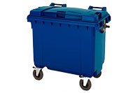 Мусорный контейнер 770 л (синий)